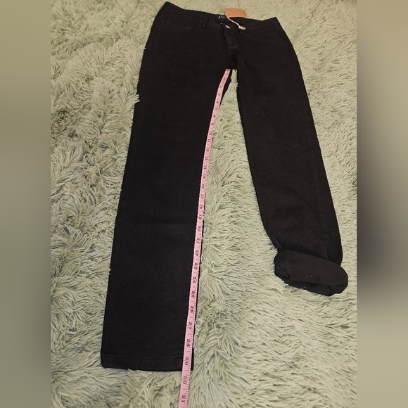 A.P.C Jean Moulant Noir Black Skinny Jeans  Size 28 NWT - Picture 10 of 13